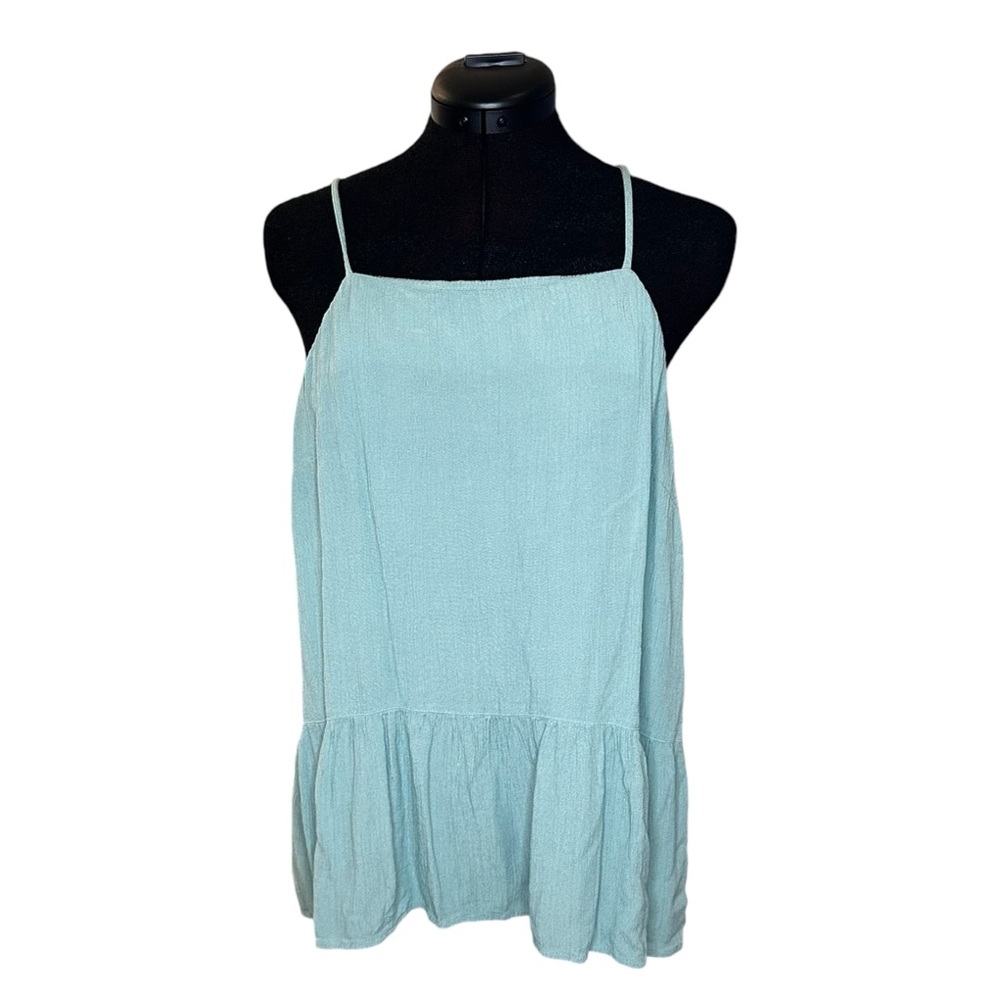 Sea Foam Green Spaghetti Strap Top